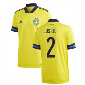 Camisola Suécia Lustig 2 1º Equipamento 2021